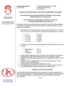 SEA and SCPS Joint Statement